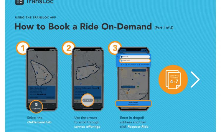 Book A Ride with OnDemand - Pg 1